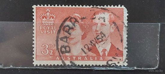 РАСПРОДАЖА. АВСТРАЛИЯ 1954г. Полная серия. Гаш.