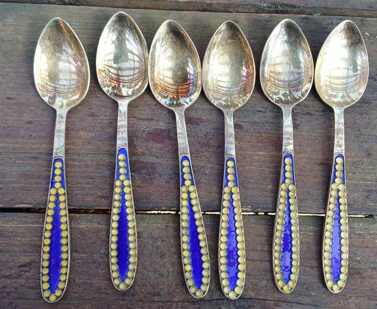 Ложки серебро