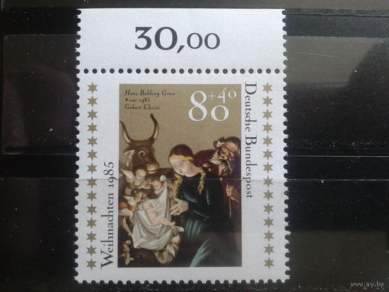 ФРГ 1985 Рождество Михель-1,9 евро