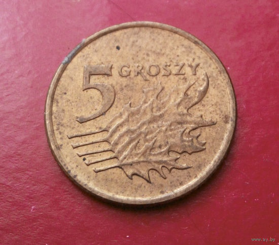 5 грошей 2002 Польша #03