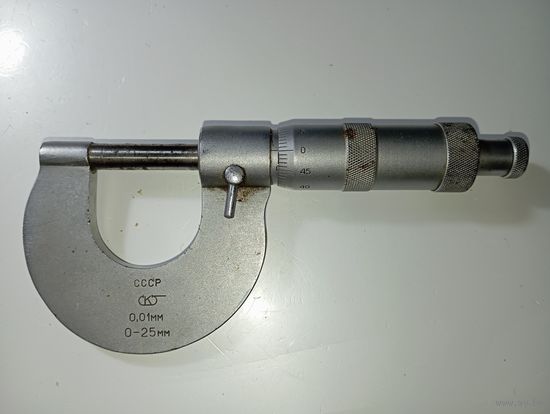 Микрометр СССР .0-25 мм