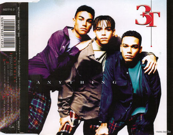 3T - Anything-1996,CD, Single,Made in UK.