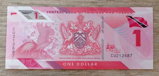 Werty71 Тринидад и Тобаго 1 доллар 2020 UNC банкнота