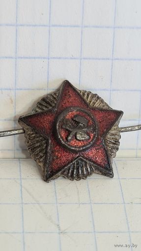 С 1 РУБЛЯ !  КОКАРДА ЗНАК КРАСНАЯ ЗВЕЗДА ОФИЦЕР ФУРАЖКА ПЕТЛИЦА РККА СССР
