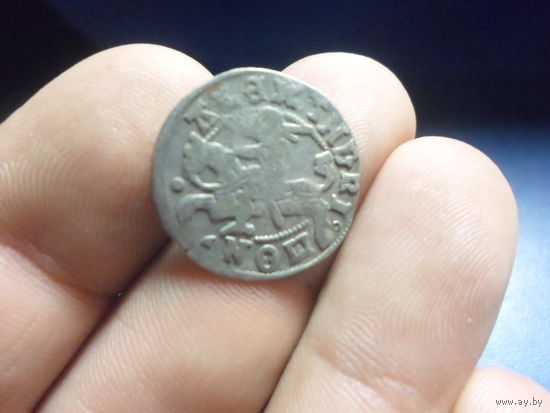 Полугрош Александр Ягеллончик (1492-1506) Вильно. aв,рв готическая легенда