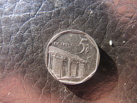 Куба. 5 центаво. 1998. С 20 копеек. Распродажа коллекции. Смотрите другие лоты.