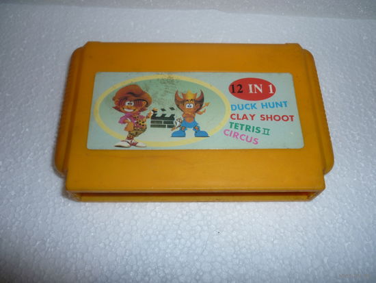 Игровой картридж 12 in 1. к Dendy