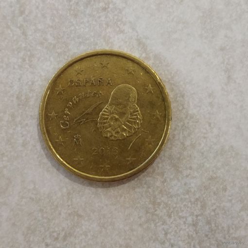 50 евроцентов 2016 Испания