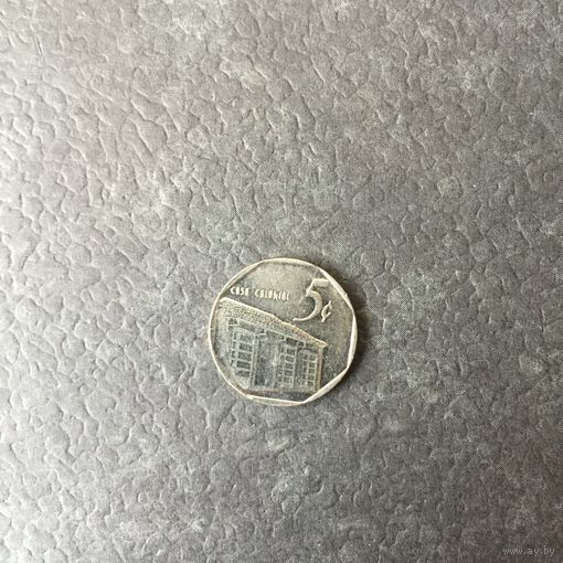 Куба, 5 сентаво 1994