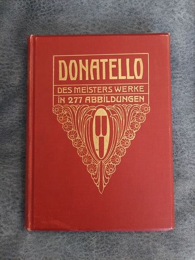 1907. Донателло. Мелованная бумага. 26х19 см. Богатая подборка изображений!!! С 1 руб!