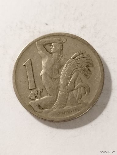 Чехословакия 1 крона 1924