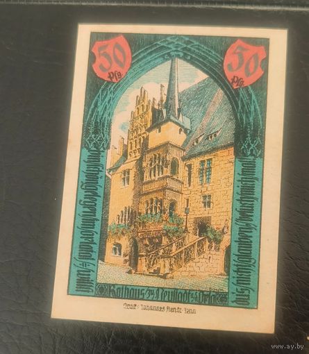 Нотгельд 50 пфеннигов