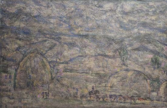 Степанов Алексей Матвеевич (1923 – 1989) Народный художник КазССР Отара в горах