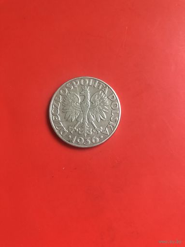 5 злотых 1936 года