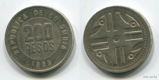 Колумбия. 200 песо (1995)