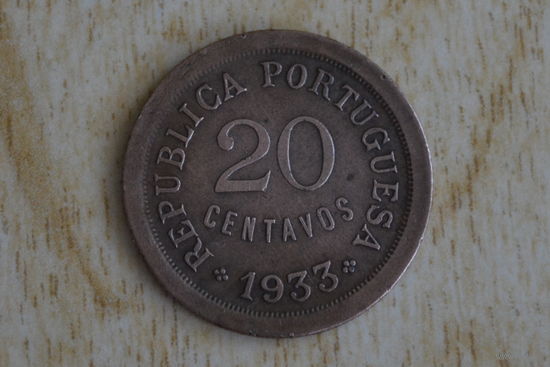 Гвинея-Бисау 20 сентаво 1933