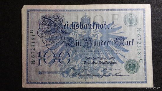 100 марок 1908г