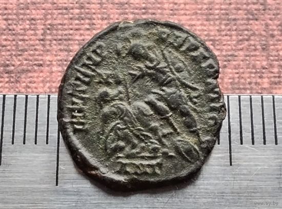 Римская империя до нач. V века, фоллис. Император - Констанций II (337-361 гг.) Антиохия (72)