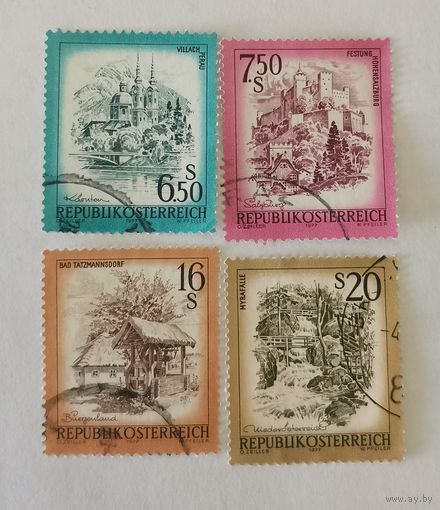 Пейзажи Австрии. Выпуск 1977.