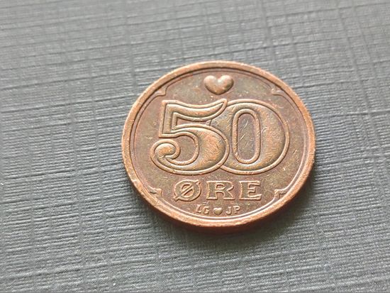 Дания. 50 эре 1998.