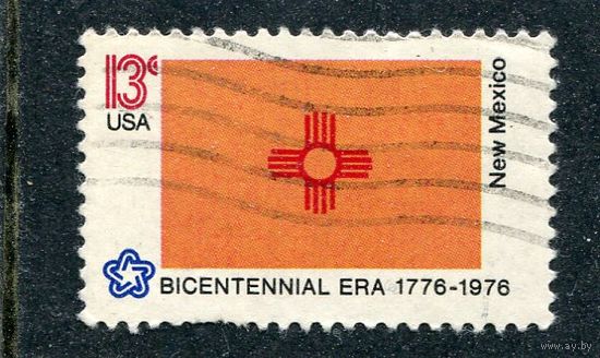 США. Флаг штата Мексико