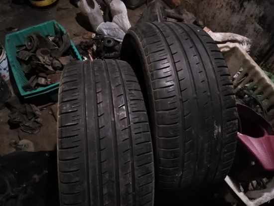 Лот 1434. Пара летних шин 215/40 R17 Pirelli остаток не менее 6 мм. Старт с 120 рублей!