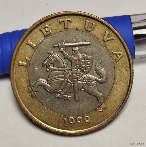 Литва 2 лита 1999