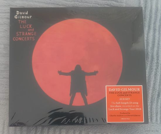 CD DAVID GILMOUR (PINK FLOYD)" THE LUCK AND STRANGE CONCERTS" 2CD 2025