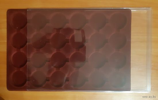 Планшет для монет (диаметр ячейки 43 мм). Отличное состояние