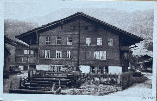 Открытка Швейцария