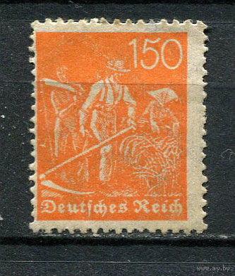 Рейх (Веймарская республика) - 1921/1922 - Косари 150 Pf - [Mi.189] - 1 марка. MH.  (Лот 60HC)-T4P52
