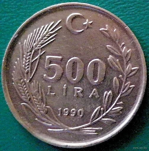 Турция 500 лир 1990