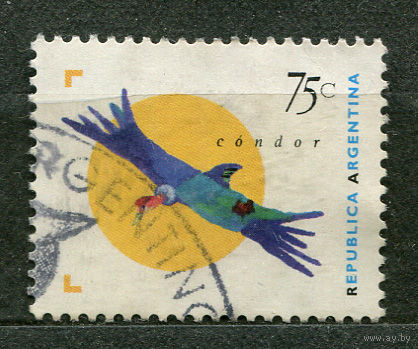 Птицы. Кондор. Аргентина. 1995