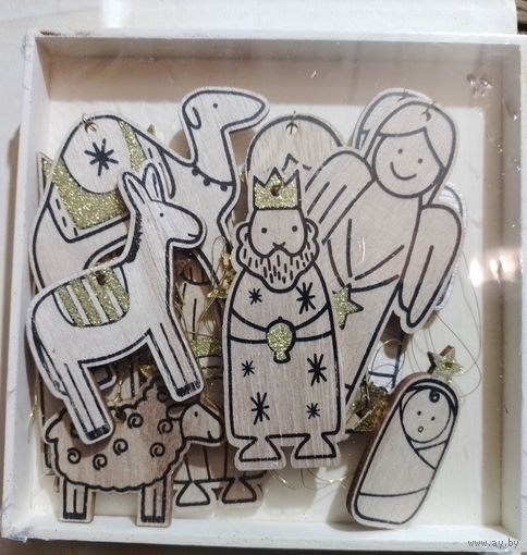 Набор ёлочных игрушек Германия новые в упаковке