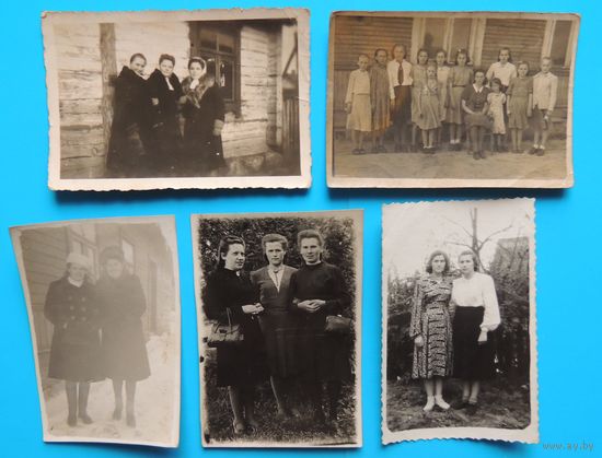 Фото "Женские портреты", 1940-1950-е гг., Беларусь