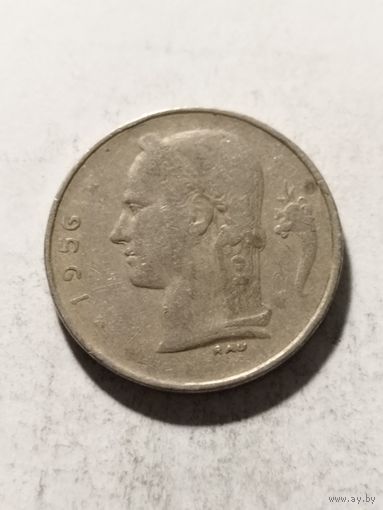 Бельгия 1 франк 1956