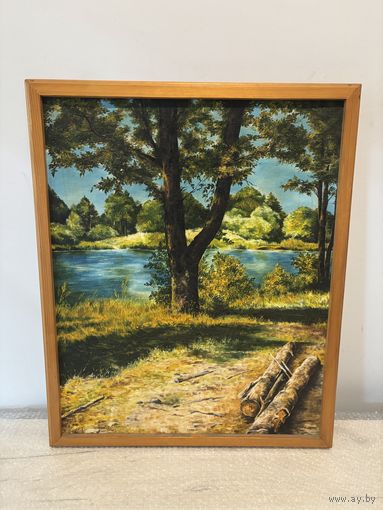 Картина пейзаж холст масло
