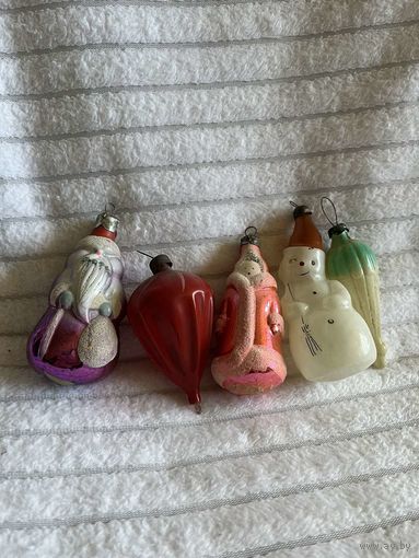 Ёлочные игрушки СССР.