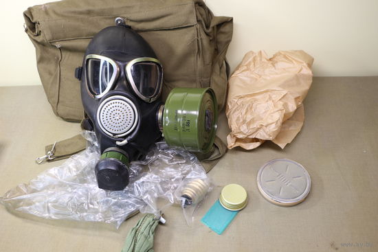 Противогаз ПМК-2, новый. Распродажа коллекции вещей. С РУБЛЯ! АУКЦИОН!