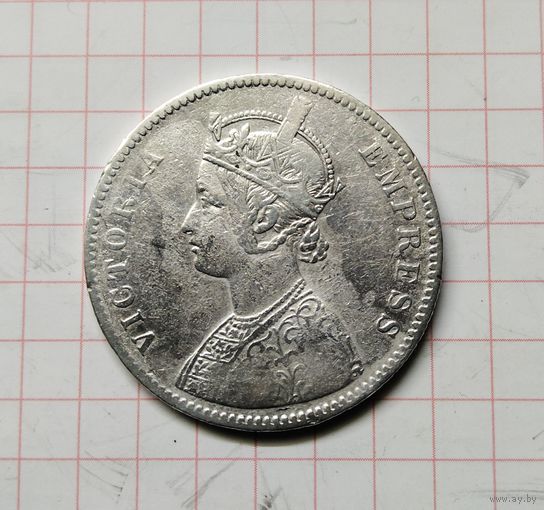 Британская Индия 1883г 1 рупия.