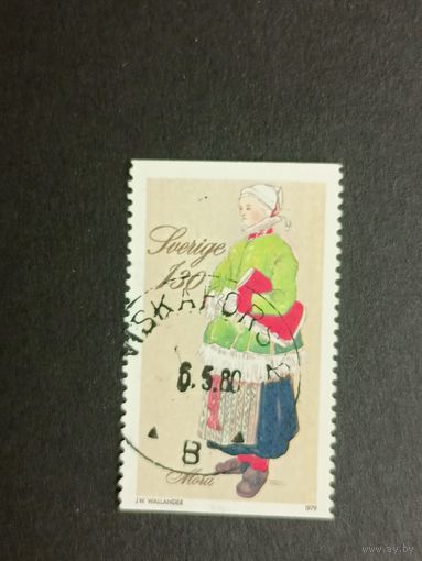 Швеция 1979. Народные костюмы