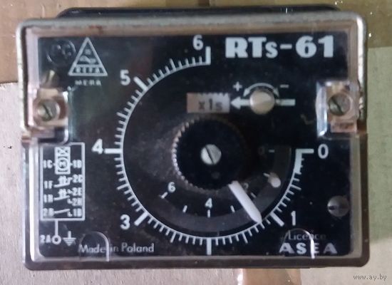 Реле времени RTs-61 ASSEA без колодки (Poland)