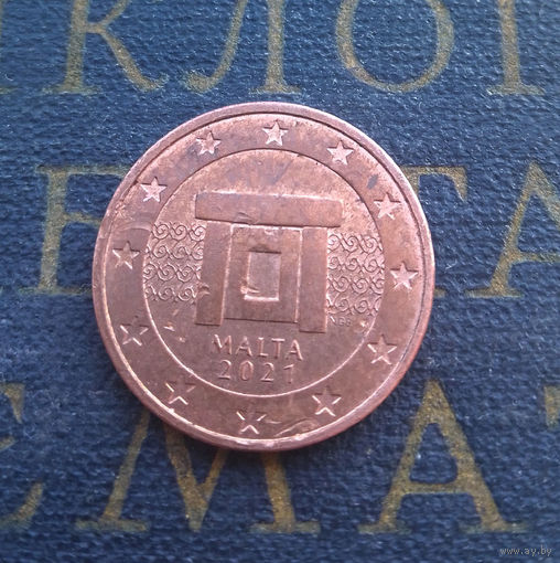 2 евроцента 2021 Мальта #01