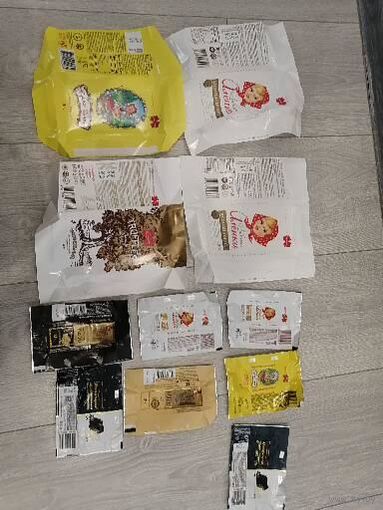 Обёртки от шоколада