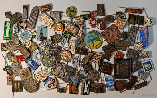 Зночоки Европа. Одним лотом 90 шт. С рубля