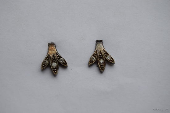 Серьги. Клейма. Fashion earrings.