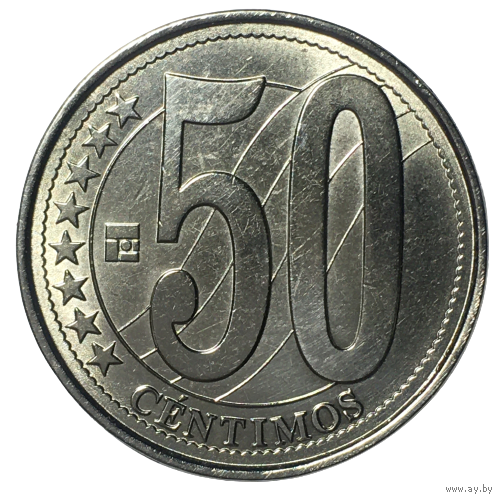 Венесуэла 50 сентимо, 2007
