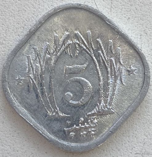 Пакистан 5 пайс 1983 г.