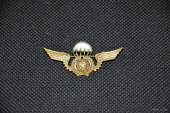 Знак бельгийских  десантников. Тяж.метал.