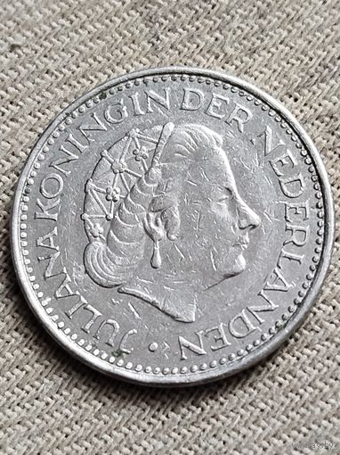 Распродажа - 1 гульден 1973г.,Нидерланды,Королева Юлиана